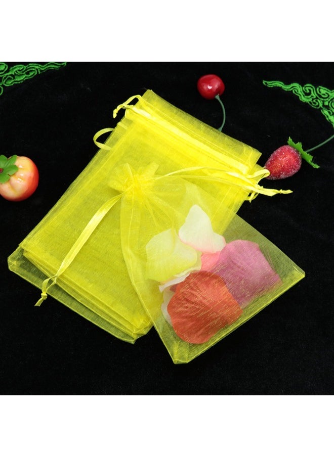Zeemey 100-Piece multiple colour Treat Bags, Plastic Candy Bags Gift Bags, Goodie Bags with Twist Ties for Birthday Gift Chocolate Cookie Snack 9*12cm  - Image 5
