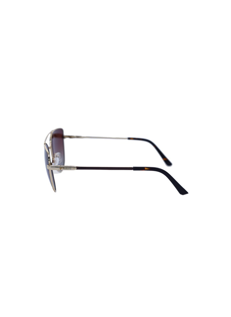 Baleno "Aviator Sunglasses with Polarized UV Protection Lenses – Lightweight, Durable Metal Frame for Men & Women, Perfect for Driving, Travel, and Outdoor Activities"  - Image 2