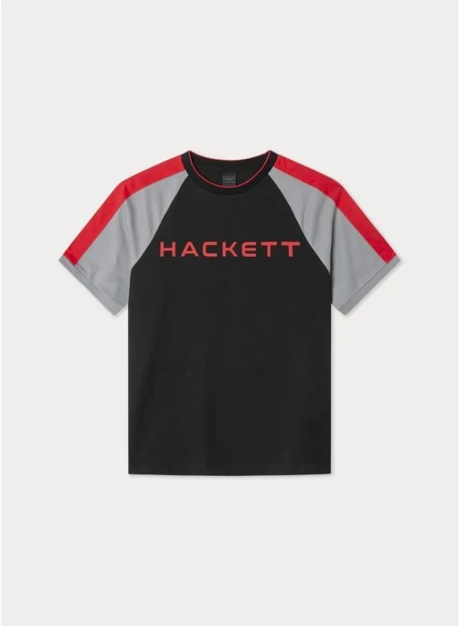 Hackett Color Block Raglan Sleeves T-Shirt