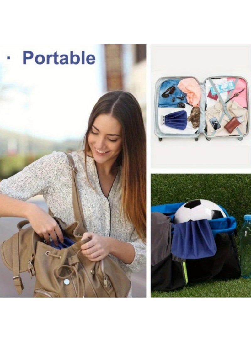 Mmmon Reusable Ice Cold Pack with Elastic Breathable Support Wrap, Ice Pack Ice Compress Bag Reusable Cold and Hot Compress to Reduce Fever and Cool Down  - Image 5