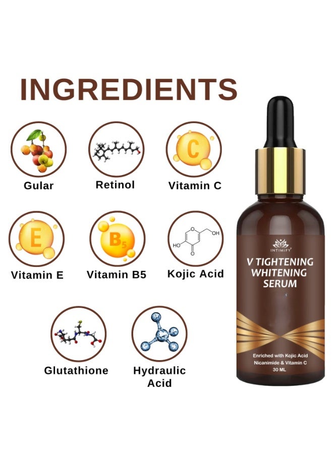 INTIMIFY V TIGHTENING WHITENING SERUM For Women 30 ml - Image 2