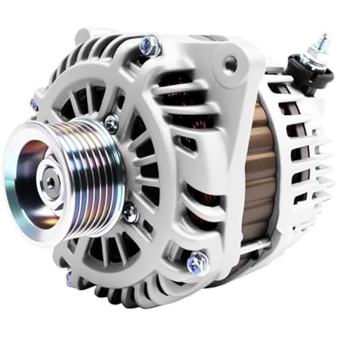 YOMALL Alternator 11557 for 2011-2018 Altima 3.5L for Maxima 2011-2014 2016-2018 3.5L for 2017-2018 Murano 3.5L Vehicle Replacement Alternator 130A 7PK 11557N 23100-JA11B 23100-JA11BRE A3TJ3691 - Image 1