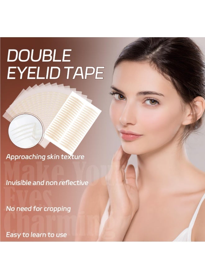 Jaysuing Eyelid Tape, Eyelid Lifter Strips, Eyelid Tape for Hooded Eyes Invisible, Instant Surgery-Free Eye Lift for Uneven or Single Eyelids, Say Goodbye to the Hood, Sagging Eyelids - 480Count - Image 3