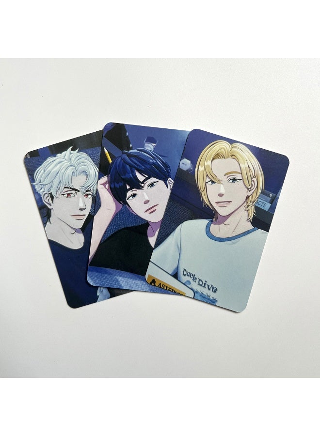 NIBEMINENT 5 Pcs Kpop PLAVE Season's Greetings Lomo Cards Card For Fans Collection Gifts - Image 3