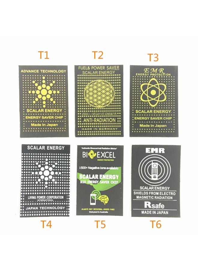 High Energy Paper-based Radiation Protection Sticker For Mobile Phones Digital Computer Accessories Anti-radiation Supplies-Color:T2 - Image 3