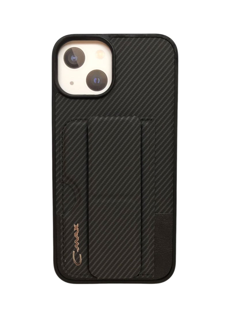 iPhone 15 Case with Kickstand & Card Holder