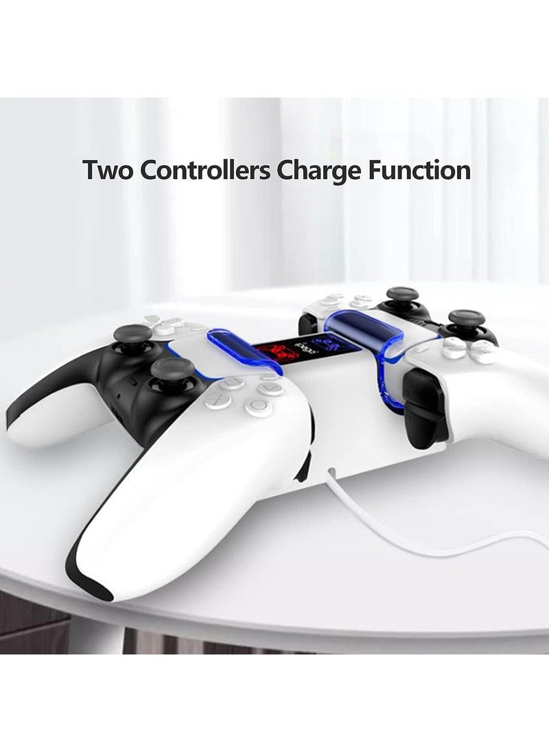 Ipega PS5 Charging Station Dual Charger Dock For PS5 Dualsense Controller Fast Charging Type C With LED Indicator And With Cooling Fan  - Image 5