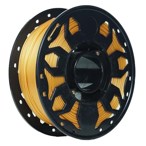 WOL 3D WOL3D 1kg PLA PRO+ 3D Printing Filament 1.75mm Gold – Improved Formula for Enhanced Strength, Eco-Friendly, Compatible with Most FDM 3D Printers, Made in India - Image 1