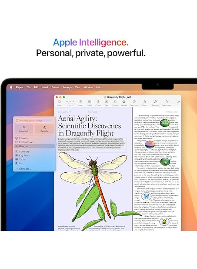 Apple MacBook Air Laptop with 15 Inch| M4 chip 10‑core GPU|16GB RAM| 512GB SSD |Starlight | English Starlight - Image 5
