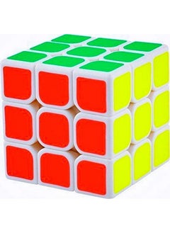 D ETERNAL D Eternal QiYi Sail Speed Cube 3x3x3 Puzzle Cube,White Base  - Image 2