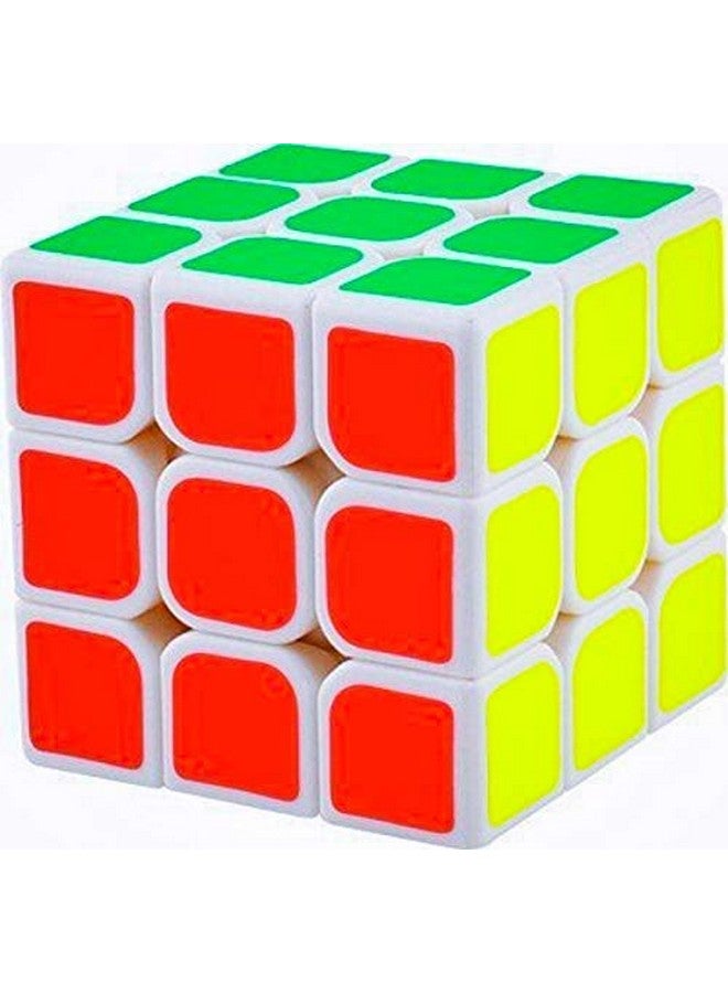 D ETERNAL D Eternal QiYi Sail Speed Cube 3x3x3 Puzzle Cube,White Base  - Image 2
