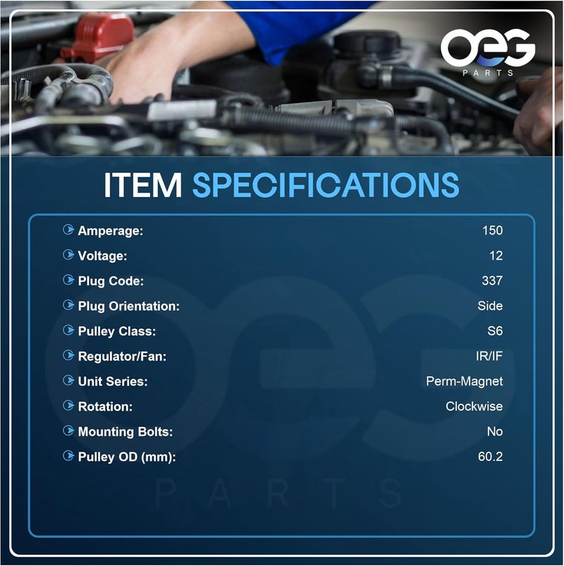 Parts Player مولد جديد لفورد فيوجن، إسكاب، مازدا تريبيوت، ميركوري ميلان، ومارينر V6 - Image 3
