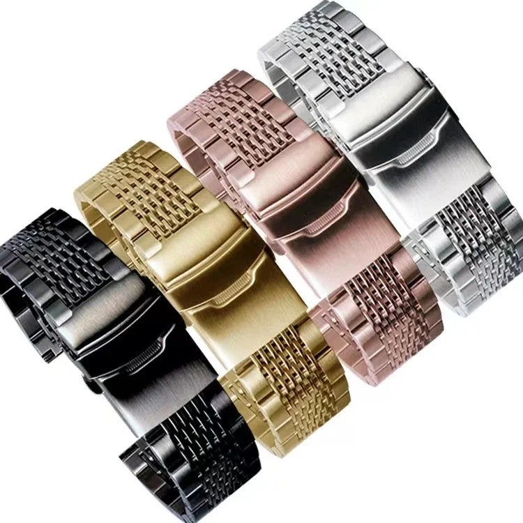 Bluejw PDANY High Quality Stainless Steel Watch Band Strap – Durable, Fashionable, Refined & Sophisticated Replacement Strap for Watches - Image 2