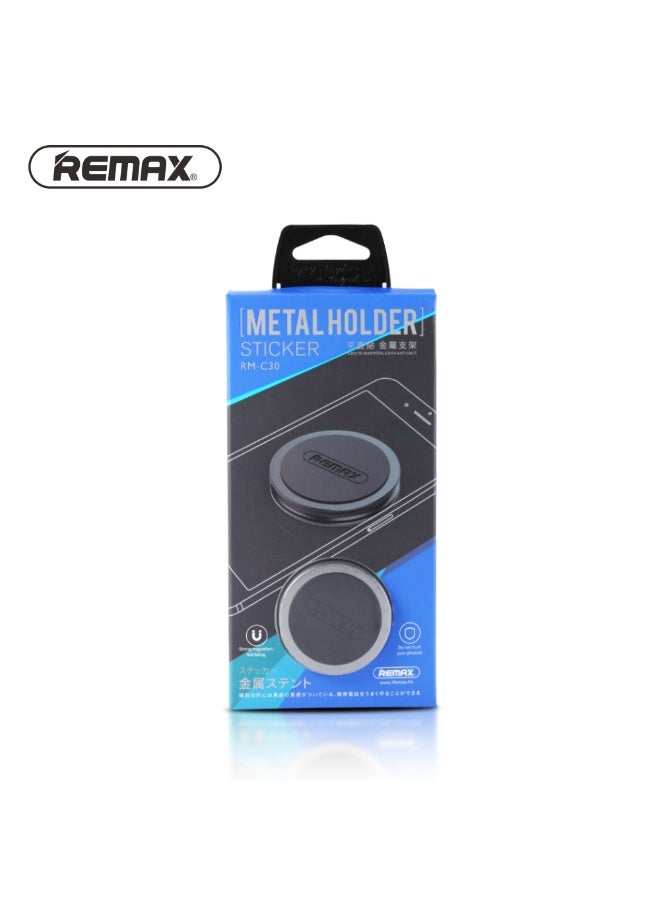 ريماكس حامل سيارة مغناطيسي من ريماكس RM-C30 أسود - Image 2