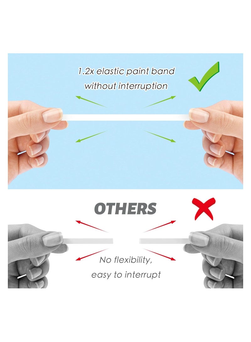 SYOSI Refillable Correction Tape, Quick Dry White Out Small White Out Tape Retractable Correction Tape Mini Correction Tape Pen Shaped Applicator Mess-Free Correction Tape for Home Office Supplies - Image 5