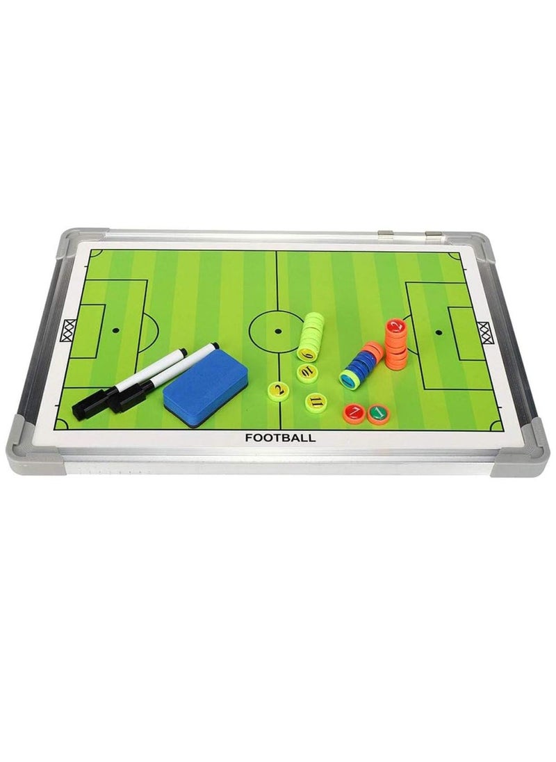 Generic - Football Board Game with Coins, Interactive Tabletop Soccer Game for Kids & Adults, Fun Strategy Game with Player Coins, Portable Sports Board Game for Family & Friends - Image 1