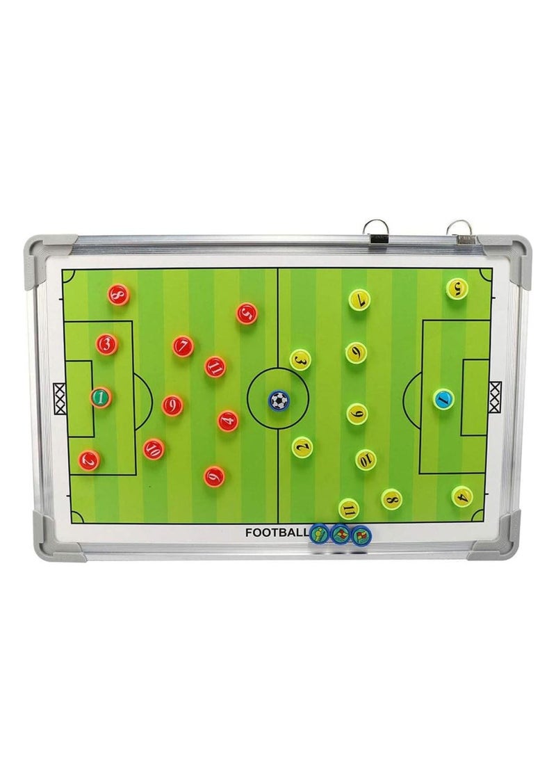 Generic - Football Board Game with Coins, Interactive Tabletop Soccer Game for Kids & Adults, Fun Strategy Game with Player Coins, Portable Sports Board Game for Family & Friends - Image 1