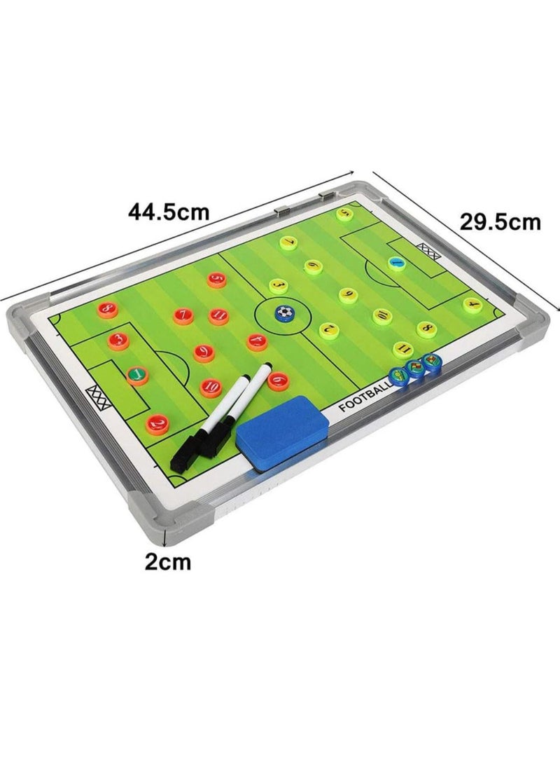 Generic - Football Board Game with Coins, Interactive Tabletop Soccer Game for Kids & Adults, Fun Strategy Game with Player Coins, Portable Sports Board Game for Family & Friends - Image 1