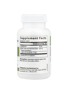 Real Mushrooms Real Mushrooms, ERGO + L-Ergothioneine, 60 Capsules  - Image 2