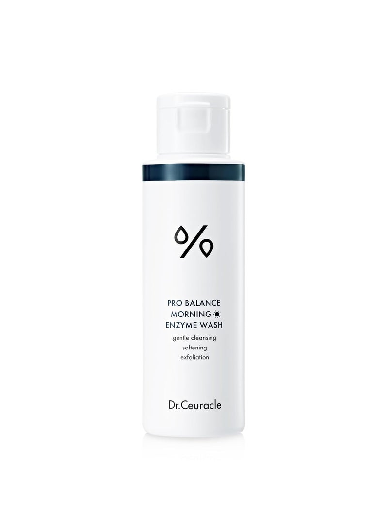 leegeehaam - leegeehaam Dr.Ceuracle Pro Balance Enzyme Powder Cleanser (Morning Wash, 50g / 1.76 oz.) - Good for Removing Sebum, Exfoliating, pH Skin Balancing Care with Probiotics Complex - Image 1