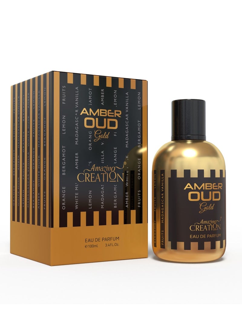 Amazing Creation Amber Oud Gold EDP For Him 100ml