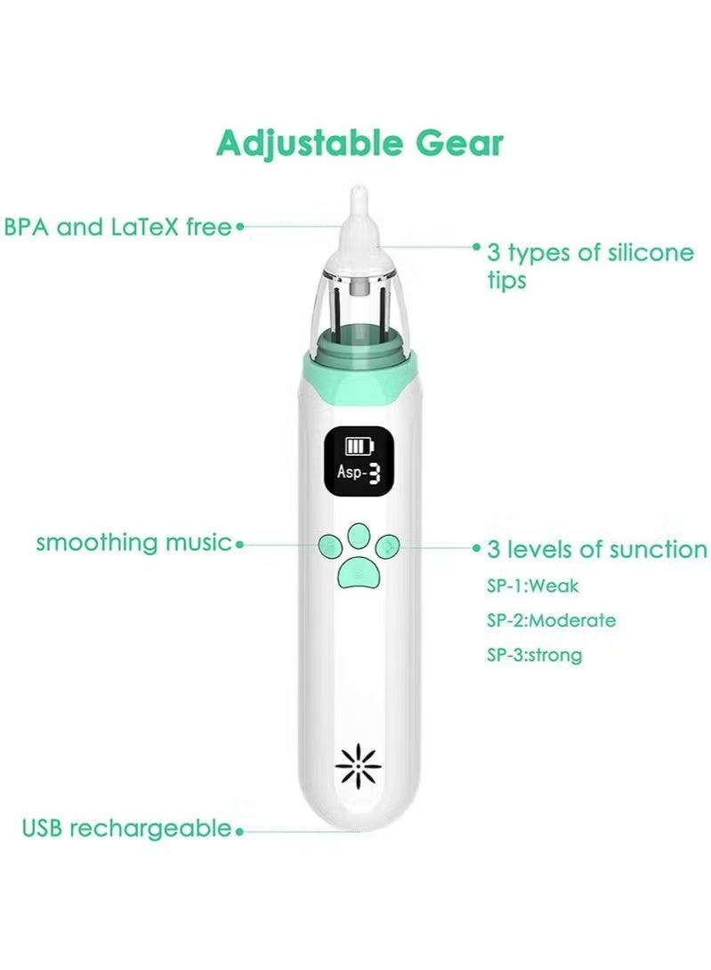 ONETO Electric Silent Baby Nasal Aspirator Automatic Nose Cleaner - Image 5
