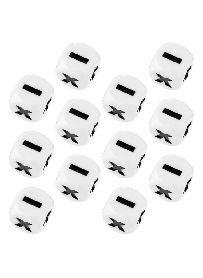 Toyvian - 36Pcs Math Kids Sign Tools Dices Classroom Teaching Games Funny Learning Mathematics Minus Games Toy Plus Dice Educational Props Toys Game Playthings Calculation - Image 1