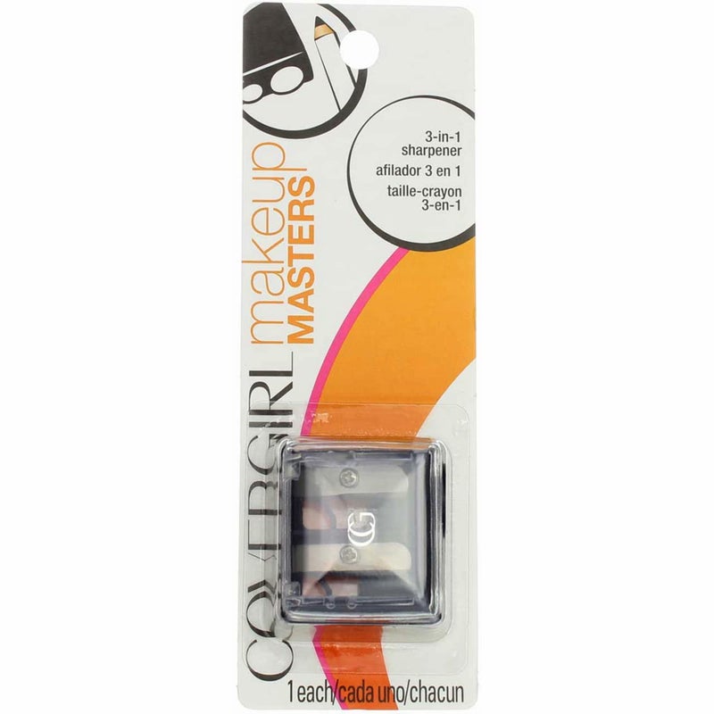 COVERGIRL Makeup Masters 3-in-1 Pencil Sharpener, 1 Count (packaging may vary) - Image 5