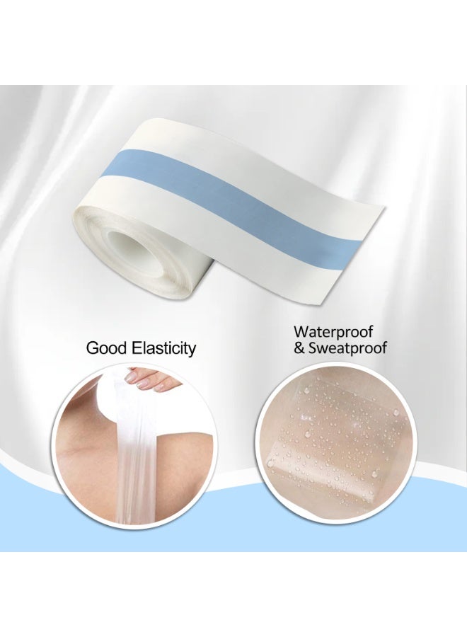 Barakah شريط رفع الثدي غير المرئي، شريط الصدر، مضاد للضوء، حمالة صدر بتراجع نقطة محدبة للأذرع المترهلة، شريط رفع للسباحة للثدي الكبير، رافع صدر وداعم لجميع أنواع الملابس - Image 5