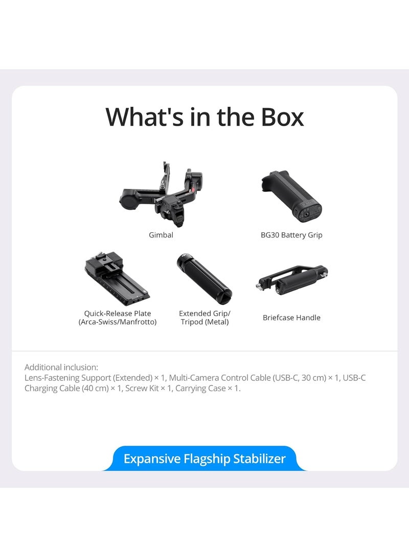 FIPKA DJI RS 4 Pro, 3-Axis Gimbal Stabilizer - Image 5