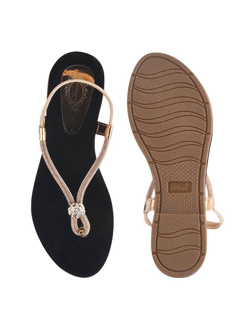 Shoetopia صندل مسطح نسائي من شوتوبيا - Image 3