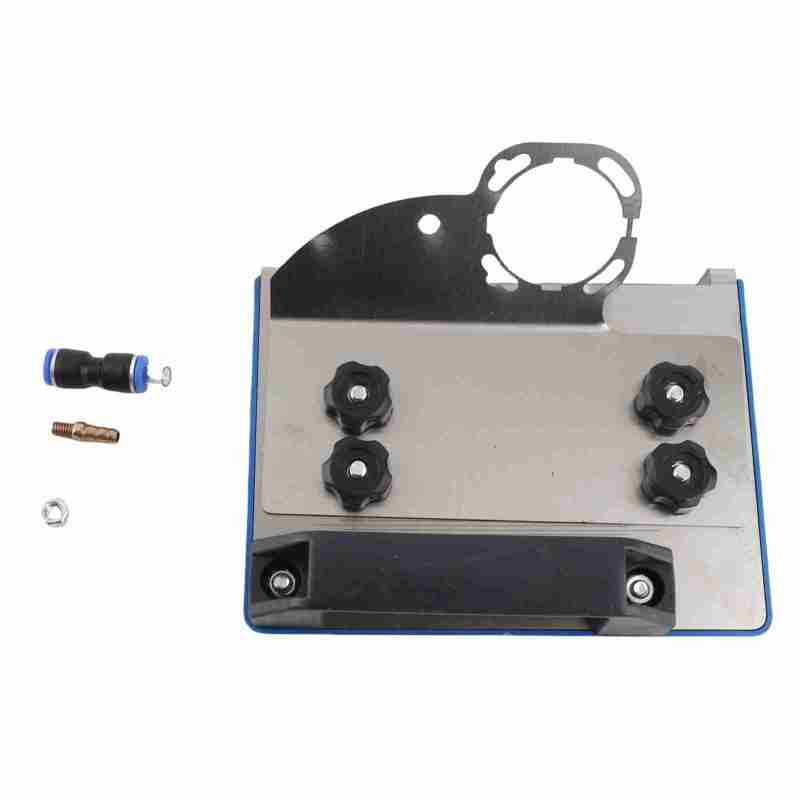 Angle Grinder Tile Chamfer Stand 45° Beveling Tool for 100 Type Angle Grinder - Stainless Steel Safety Clamping System for Tiles Stones Marbles - Image 1