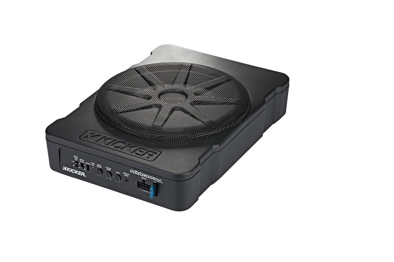 Kicker 51HS10 Hideaway Compact Powered Subwoofer 10Inch