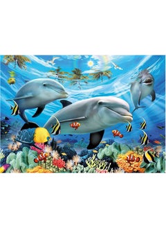 Ravensburger Kids Puzzle 60 Piece Dolphins 95933  - Image 2