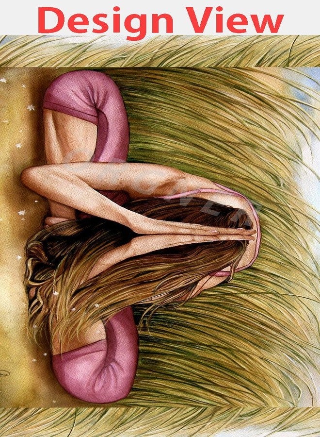 Active Elements Latest Poly Canvas Yoga Mat Bag/Cover. Easy Fit up to 4 mm Thick Yoga Mat. Print Design : Jungle Yoga Posture by Ethnic Girl - Image 4