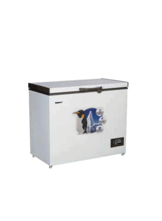 OSCAR 150L Chest Freezer Single Door | Fast Cooling, R600a Refrigerant, Mechanical Control, Energy Efficient Deep Freezer with LED Light & Wheels – OCF206
