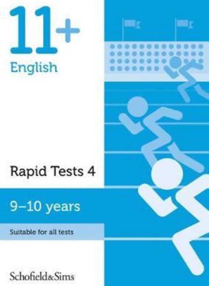 11+ English Rapid Tests Book 4  Year 5 Ages 9-10 Schofield & Sims Sian and Goodspeed 