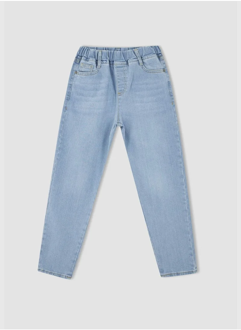 ديفاكتو Balloon Fit Straight Leg Jeans