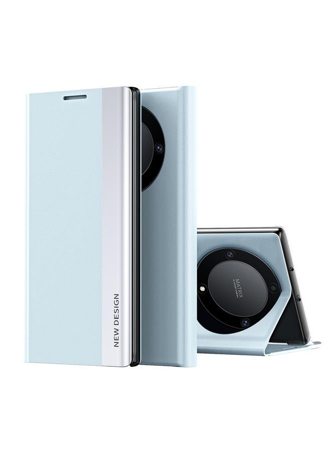 زبون جراب هاتف Honor X9b من الجلد الممتص للكهرباء من الجانب - Image 1