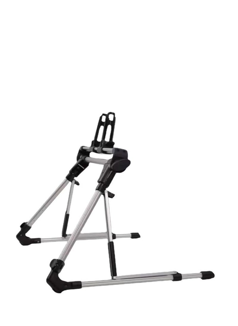 JAJEEK iPad and Tablet Holder - 201 Adjustable Stand for iPad, Tablets, E-readers, and More – Desktop, Desk, and Bed Use, Lightweight, Foldable, Non-Slip Base for Hands-Free Viewing, Reading, and Watching Videos - Image 3