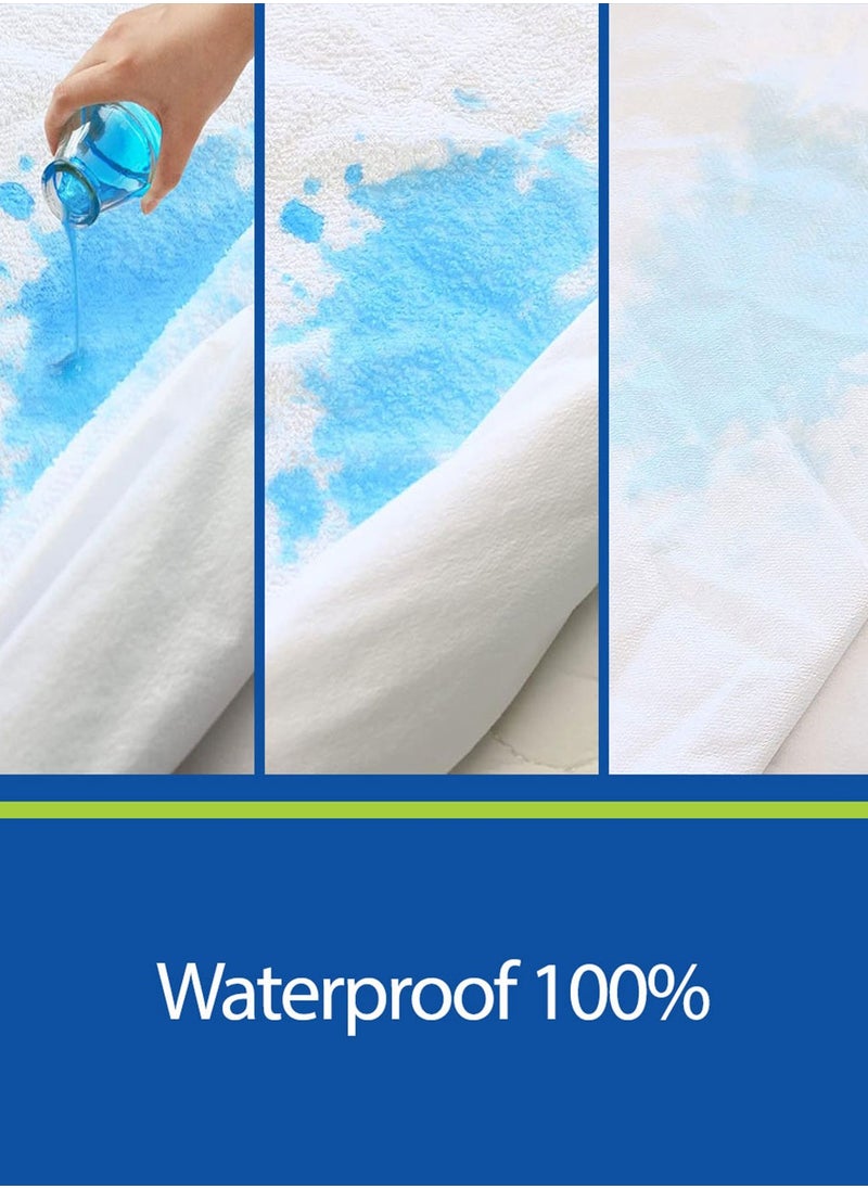 Family Bed - mattress protector water proof Spanish size 155 cm From Family Bed - Image 1