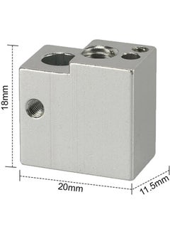 Hobi Mekatronik Anycubic Cobra 3 Heater Square Block  - Image 2