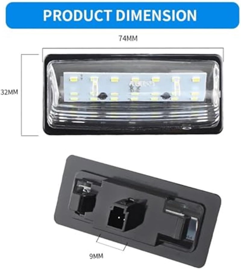 Wivplex License Plate Light for Infiniti QX56/QX60 - Image 3