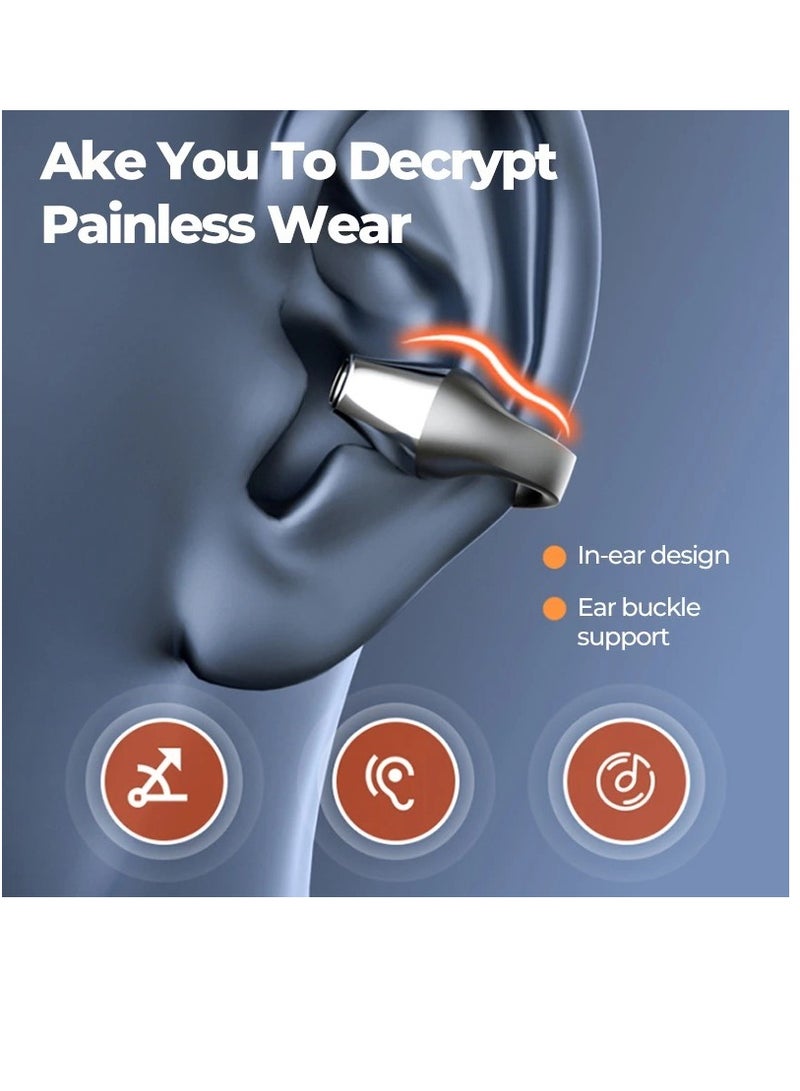 S03 TWS سماعات أذن لاسلكية غير مؤلمة ستريو بلوتوث 5.2 سماعات أذن مزودة بشاشة عرض مزودة بميكروفون عالي الدقة - Image 5