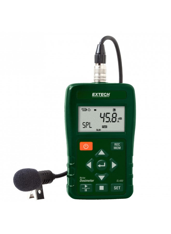 Extech Extech SL400 Personal Noise Dosimeter with USB Interface  - Image 1