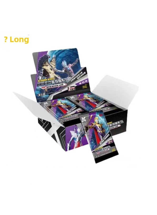 Card Game Genuine Ultraman Card Full Star Flash Card Book Children's Classic Card Legend Glory Deluxe Edition-Specifications: 8 Luxury Models Per Pack - Image 3