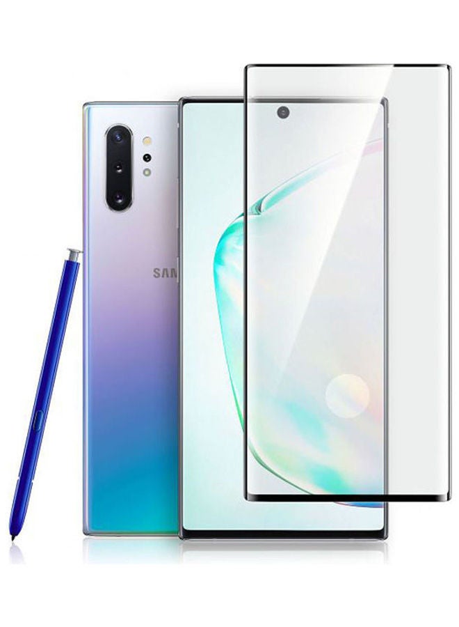 NIBEMINENT Torrii Bodyglass For Samsung Note 10 Plus – 3D Clear/black 