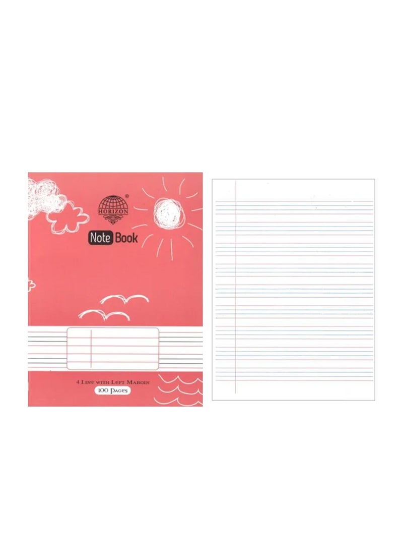 6-Piece A5 Size Four Lined Notebook 100 Pages - pzsku/ZAF30905B04CF63A4BC53Z/45/_/1653313408/66301358-b8d4-4593-bf62-02c8177323a4