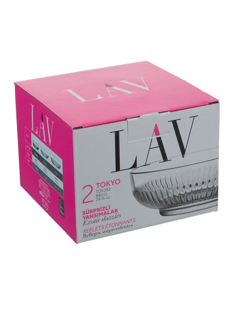 LAV وعاء طوكيو 2 قطعة 880 مل - Image 5