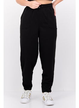 NINE WEST Women Sportswear Fit Training Sweatpants, Black  - Image 1